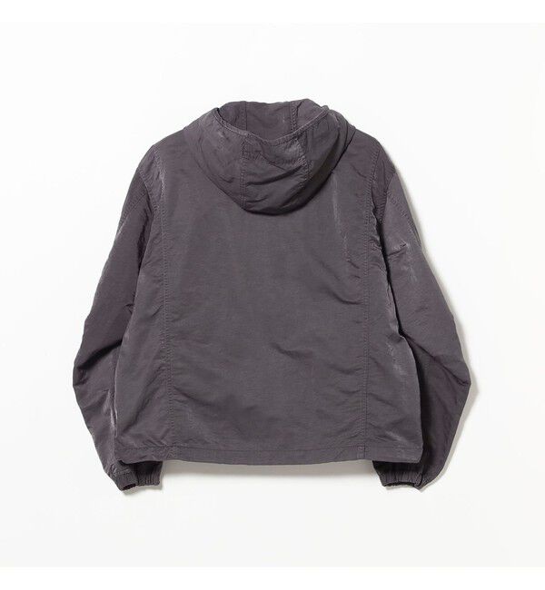 BEAMS「ガーメントダイ フーデッド ブルゾン【ワイドショートフィット】」|ブルゾン・スタジャン|