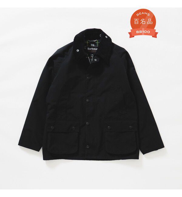BEAMS PLUS「【別注】Barbour / BEDALE 2Layer Classic Fit」|ブルゾン・スタジャン|Black