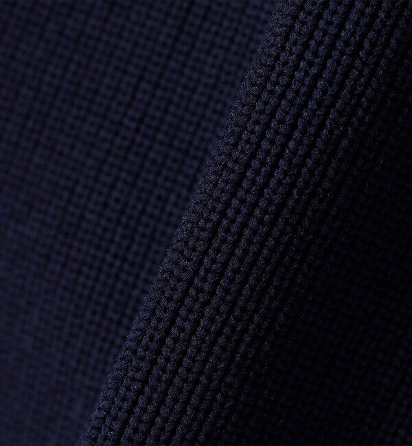 quaranciel「quaranciel:〈手洗い可能〉アゼ Vネック コンパクト ニット カーディガン」|カーディガン|