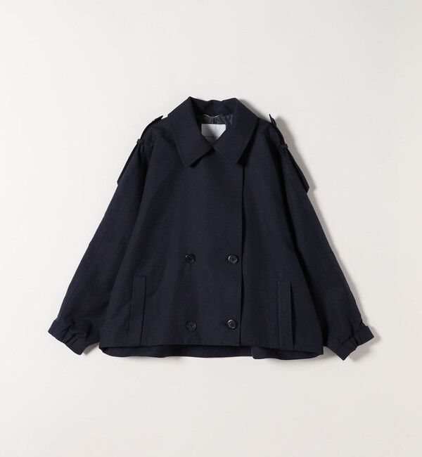quaranciel「quaranciel: ドルマンスリーブ ショート トレンチ コート」|トレンチコート|