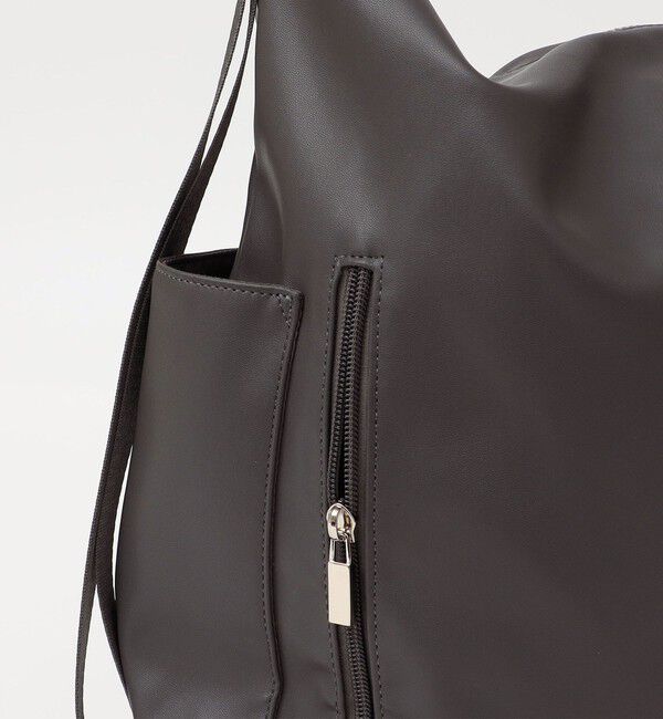 quaranciel「quaranciel: 3way ポケット ジップ トート（A4対応）」|トートバッグ|