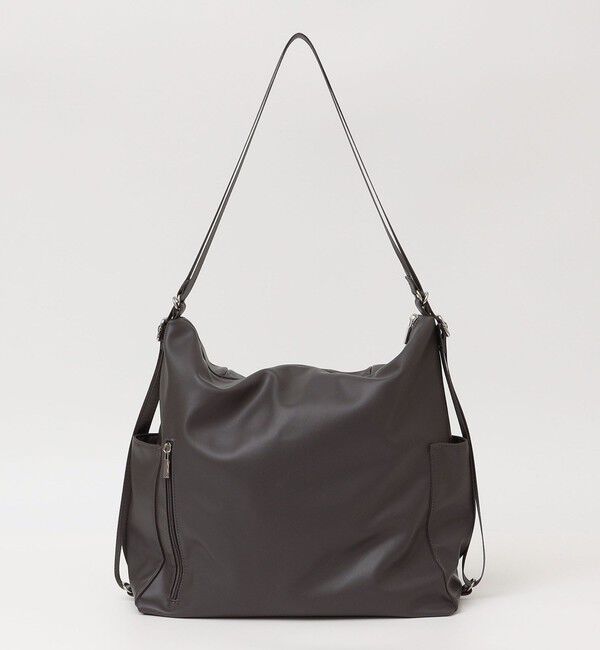 quaranciel「quaranciel: 3way ポケット ジップ トート（A4対応）」|トートバッグ|