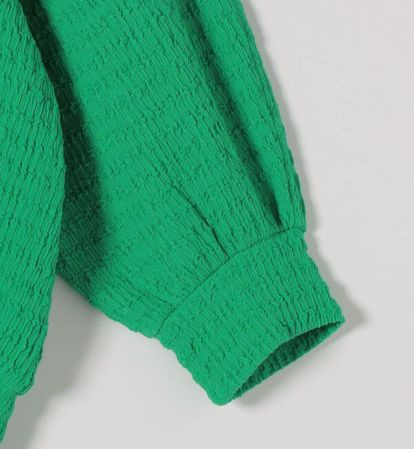 quaranciel「《予約》quaranciel:〈洗濯機可能〉ジャカード ジャージー クルーネック プルオーバー」|Tシャツ・カットソー|