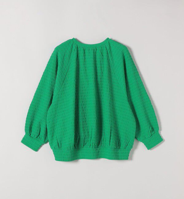 quaranciel「《予約》quaranciel:〈洗濯機可能〉ジャカード ジャージー クルーネック プルオーバー」|Tシャツ・カットソー|