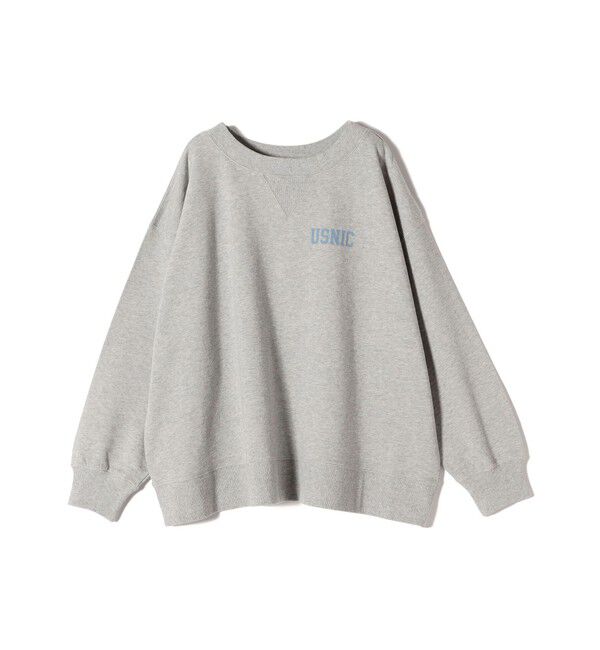 SHIPS for women「《予約》NINE CASE:〈洗濯機可能〉裏毛 スウェット プルオーバー」|スウェット・ジャージ|グレー