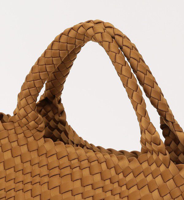 quaranciel「《予約》quaranciel: ポーチ付き メッシュ 編み込み トート バッグ」|トートバッグ|