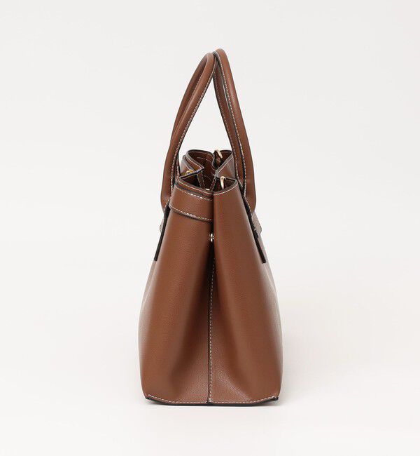 quaranciel「《予約》quaranciel: バックル 2way トート バッグ（A4対応）」|トートバッグ|