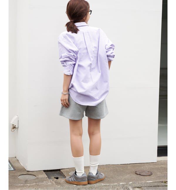 OUTDOOR PRODUCTS Usual Things「≪予約≫RATIONAL GIRLロゴ刺繍スウェットショートパンツ」|その他|