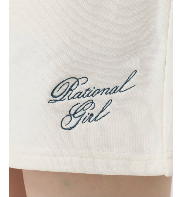 OUTDOOR PRODUCTS Usual Things「≪予約≫RATIONAL GIRLロゴ刺繍スウェットショートパンツ」|その他|