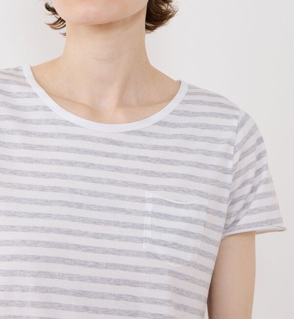 GALERIE VIE「スムージーコットン クルーネックハーフスリーブ」|Tシャツ・カットソー|