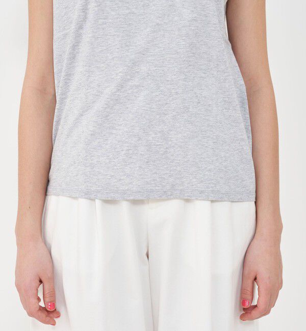 GALERIE VIE「スムージーコットン クルーネックハーフスリーブ」|Tシャツ・カットソー|