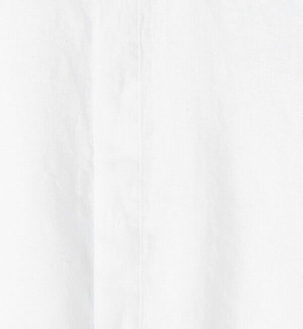 MACPHEE「リネンシャーティング クロップドシャツ」|シャツ・ブラウス|