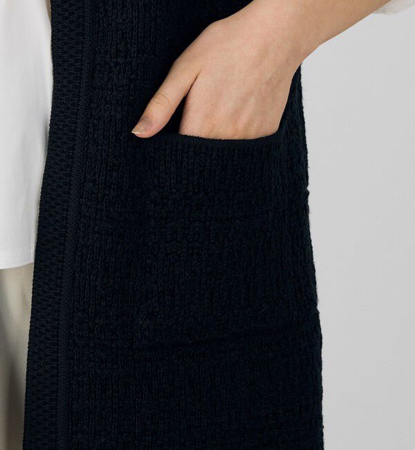 DES PRES「タックパターン フロントオープンジレ」|ベスト・ジレ|