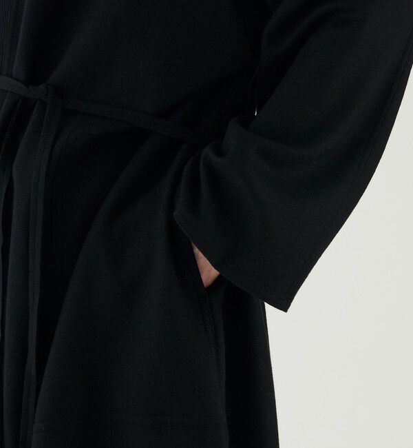 GALERIE VIE「ミルドスムース カラーレスコート」|ノーカラーコート|