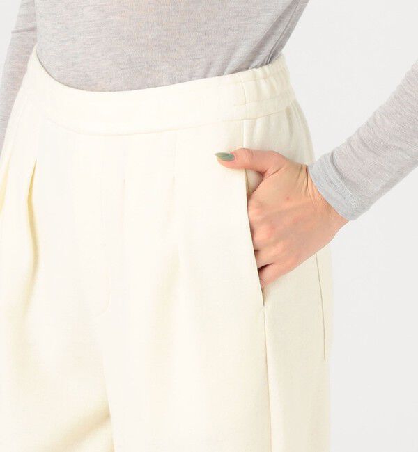 GALERIE VIE「ミルドスムース タックワイドパンツ」|その他|