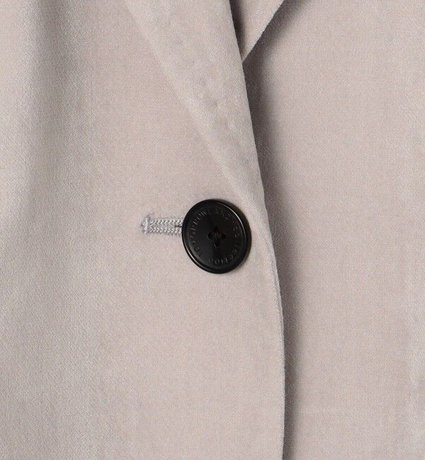 TOMORROWLAND collection「ベッチンシャンブレー ノッチドカラージャケット」|テーラードジャケット|