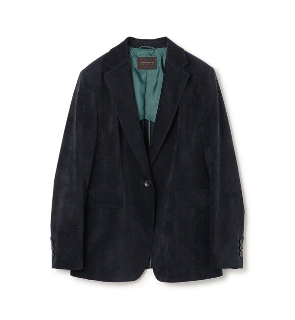 TOMORROWLAND collection「ベッチンシャンブレー ノッチドカラージャケット」|テーラードジャケット|69 ネイビー