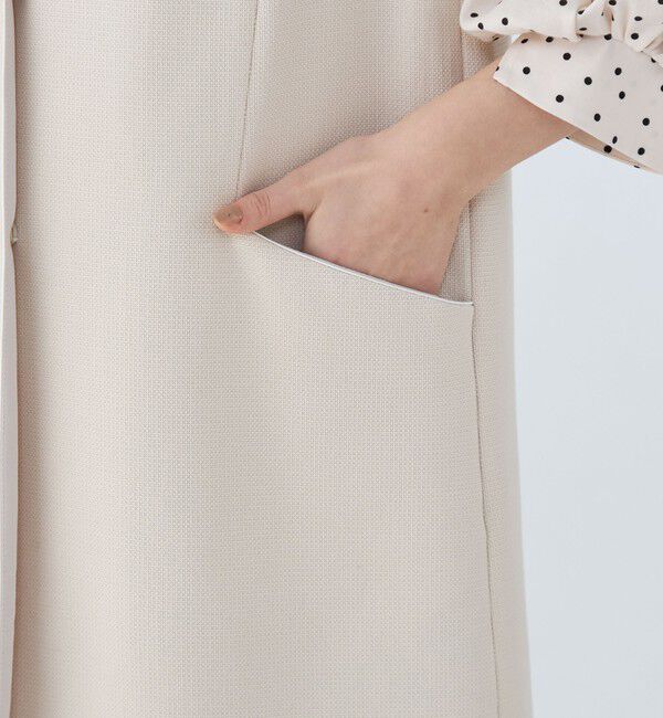 Ballsey「レノクロスジャージー Vカラーミドルジレ」|ベスト・ジレ|