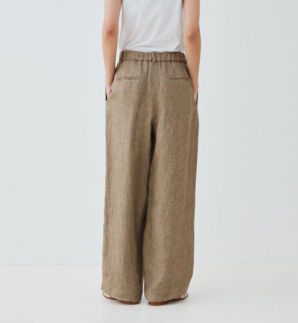 GALERIE VIE「グリッターリネン ツータックパンツ」|その他|