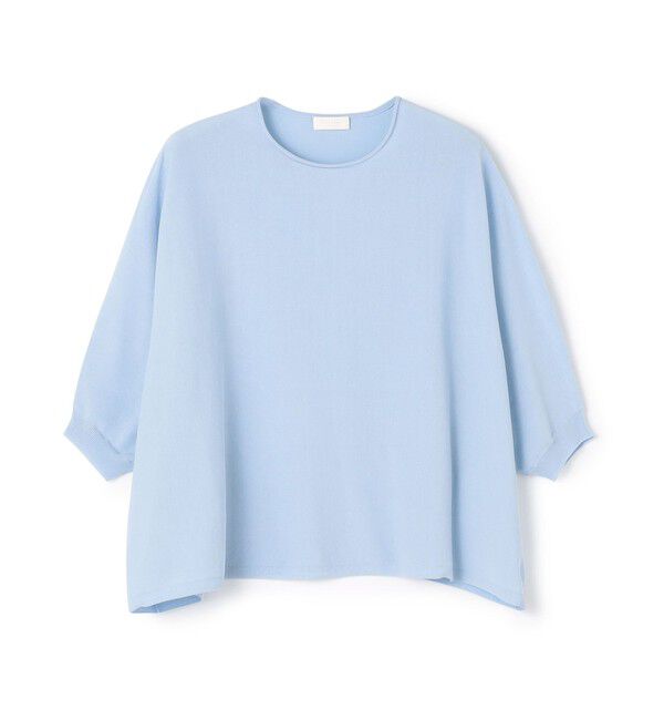 Ballsey「サスティナブルコットンナイロン ワイドプルオーバー」|ニット・セーター|63 ライトブルー