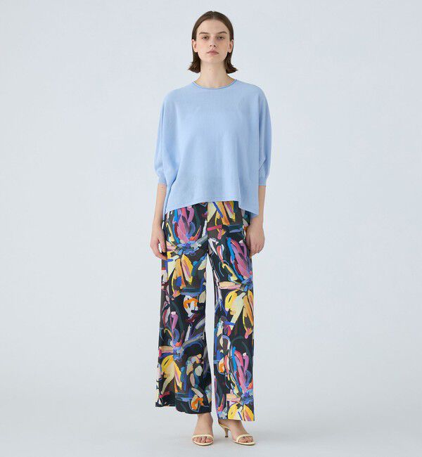 Ballsey「サスティナブルコットンナイロン ワイドプルオーバー」|ニット・セーター|