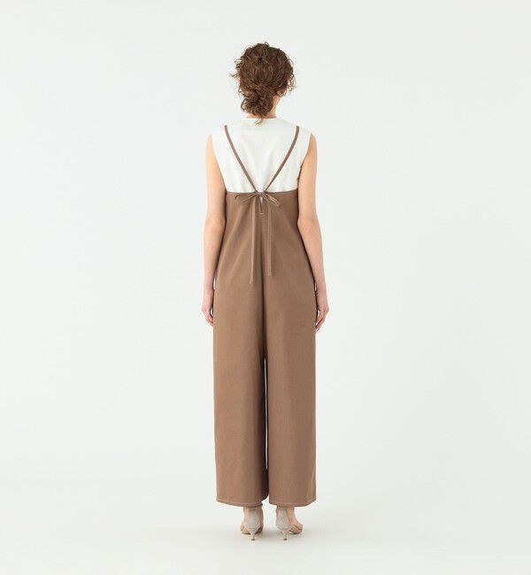 TOMORROWLAND collection「コットンシルクデニム サロペット」|オールインワン|