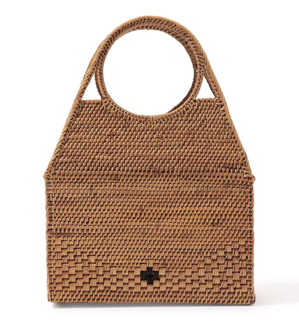 TOMORROWLAND GOODS「BALI WERKSTATTE retro Ate Bag」|かごバッグ|43 ベージュ