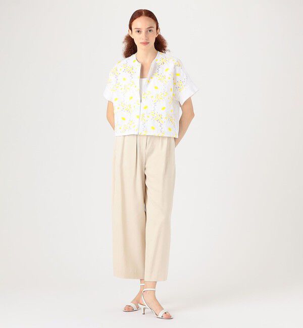 TOMORROWLAND collection「デイジーポップ ジップアップブラウス」|シャツ・ブラウス|