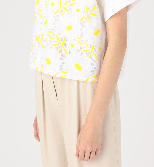 TOMORROWLAND collection「デイジーポップ ジップアップブラウス」|シャツ・ブラウス|