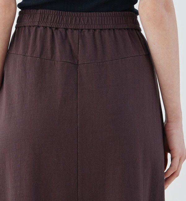 GALERIE VIE「ドライコットン Aラインイージースカート」|スカート|
