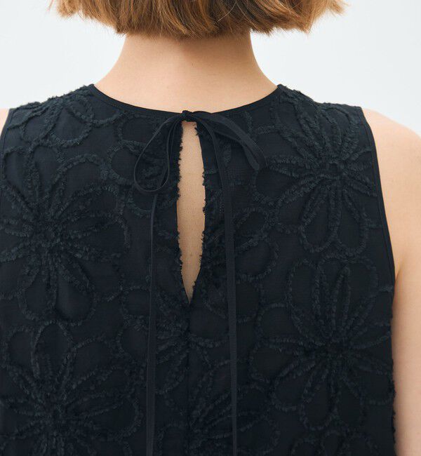 TOMORROWLAND collection「レーヌエンブロイダリー スリーブレスブラウス」|シャツ・ブラウス|