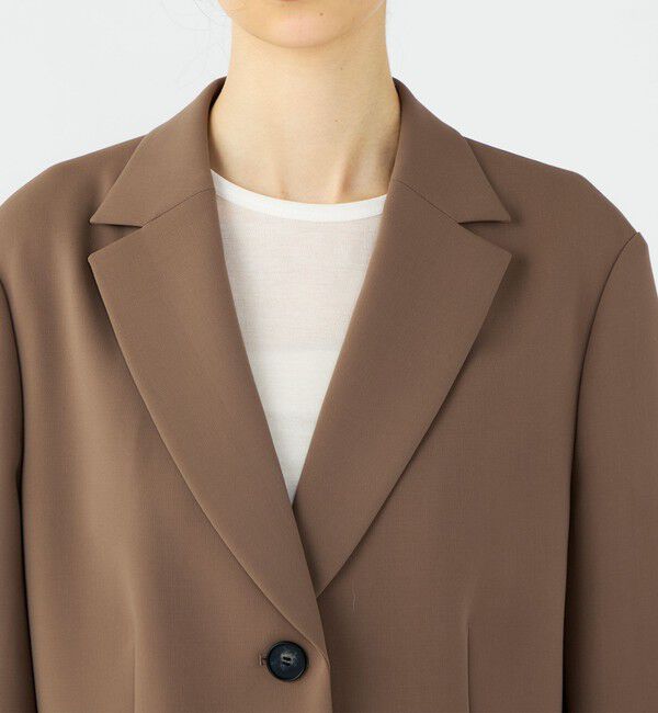 Ballsey「【WEB先行予約】ライトダブルクロス 2Bボクシージャケット」|テーラードジャケット|