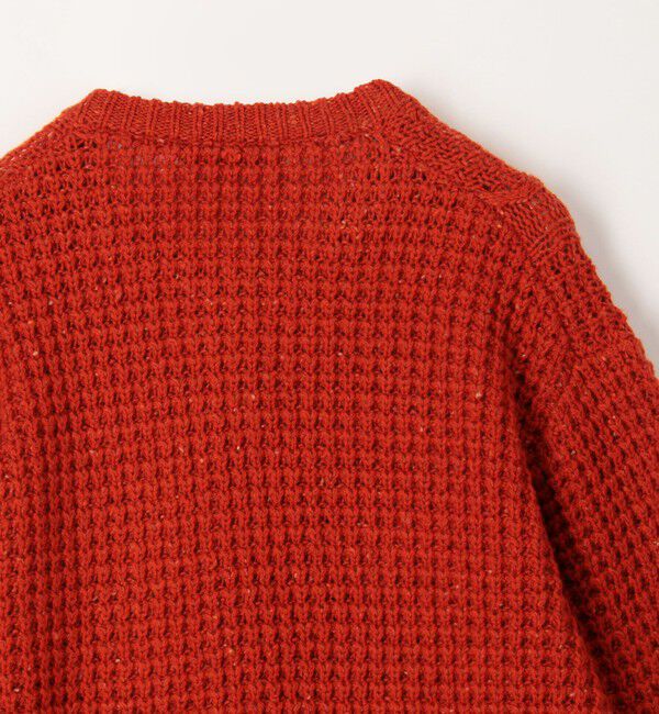 CABaN「ウールネップ ケーブルカーディガン」|ニット・セーター|