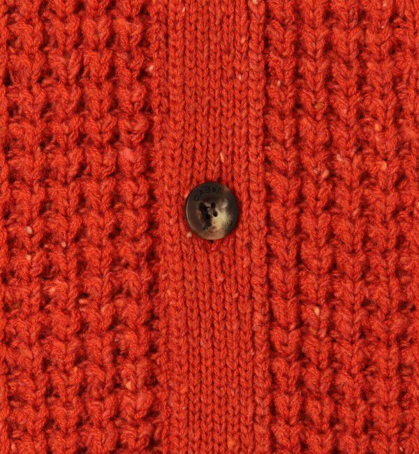 CABaN「ウールネップ ケーブルカーディガン」|ニット・セーター|