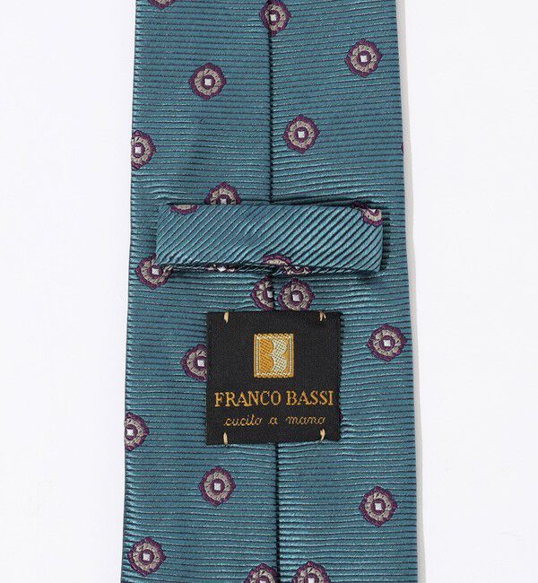 TOMORROWLAND GOODS「FRANCO BASSI シルクジャガード 小紋柄ネクタイ」|ネクタイ・蝶ネクタイ|