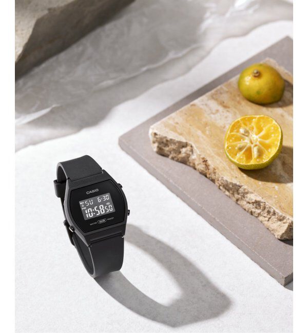 HIROB「Web限定 CASIO LW-204-1BJF Black」|腕時計|