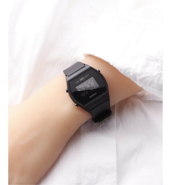 HIROB「Web限定 CASIO LW-204-1BJF Black」|腕時計|