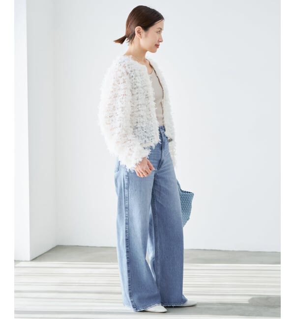 IENA「《予約》upper hights/アッパーハイツ 別注 THE RUTH デニムパンツ L8B312202」|デニム|