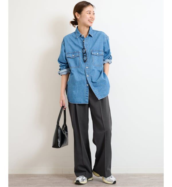 JOURNAL STANDARD relume「《WEB限定追加8》マットウースフレアタックパンツ」|スラックス|