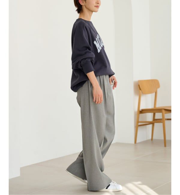 JOURNAL STANDARD relume「《WEB限定追加8》マットウースフレアタックパンツ」|スラックス|