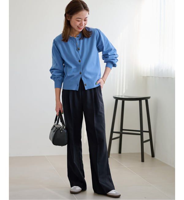 JOURNAL STANDARD relume「《WEB限定追加8》マットウースフレアタックパンツ」|スラックス|