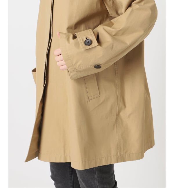 JOURNAL STANDARD relume「［26SS新作］コットンナイロンAラインステンコート」|ステンカラーコート|