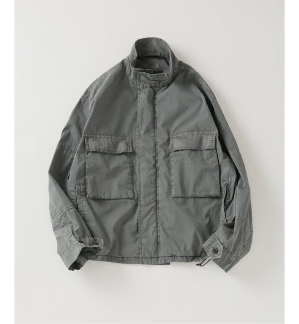 JOURNAL STANDARD relume「《予約》フェード加工 BDU リップストップ ジャケット」|ミリタリージャケット|グレー