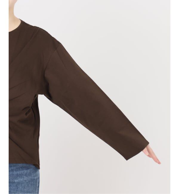 journal standard L'essage「《予約》【金子綾さん着用】ツイストプルオーバー」|Tシャツ・カットソー|