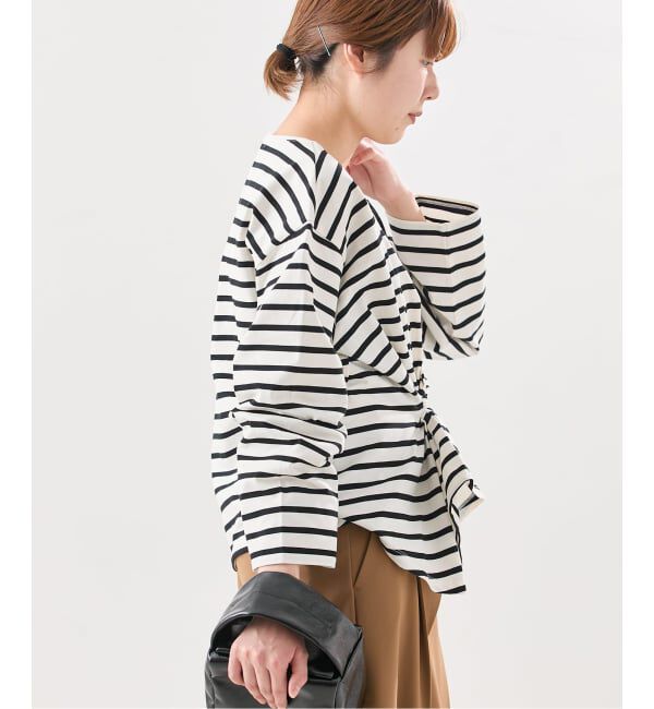 journal standard L'essage「《予約》【金子綾さん着用】ツイストプルオーバー」|Tシャツ・カットソー|