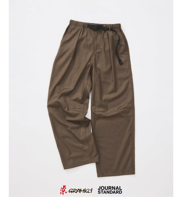 JOURNAL STANDARD「《予約》Gramicci / グラミチ 別注 スレート タック スラックス パンツ」|スラックス|ブラウン B