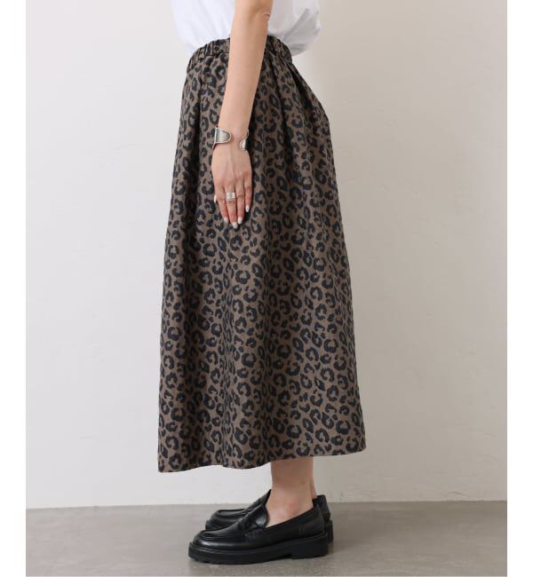 journal standard luxe「《追加予約2》ダブルJQレオパ スカート」|スカート|
