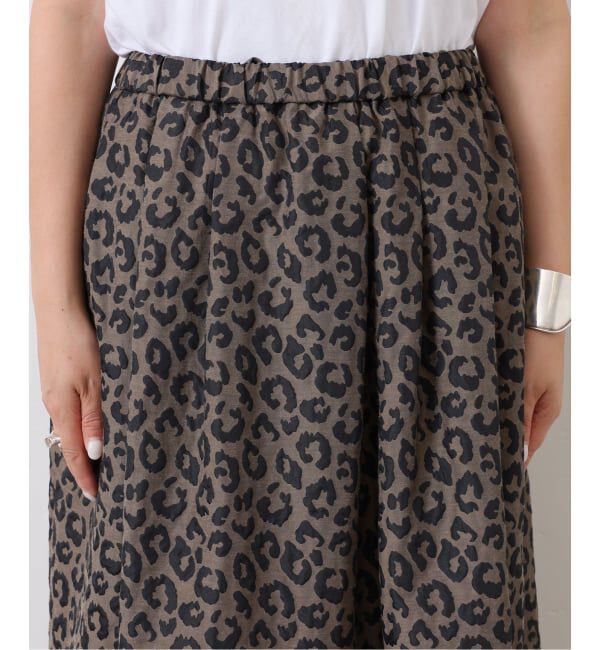 journal standard luxe「《追加予約2》ダブルJQレオパ スカート」|スカート|