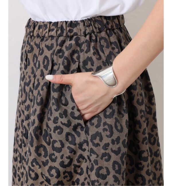 journal standard luxe「《追加予約2》ダブルJQレオパ スカート」|スカート|