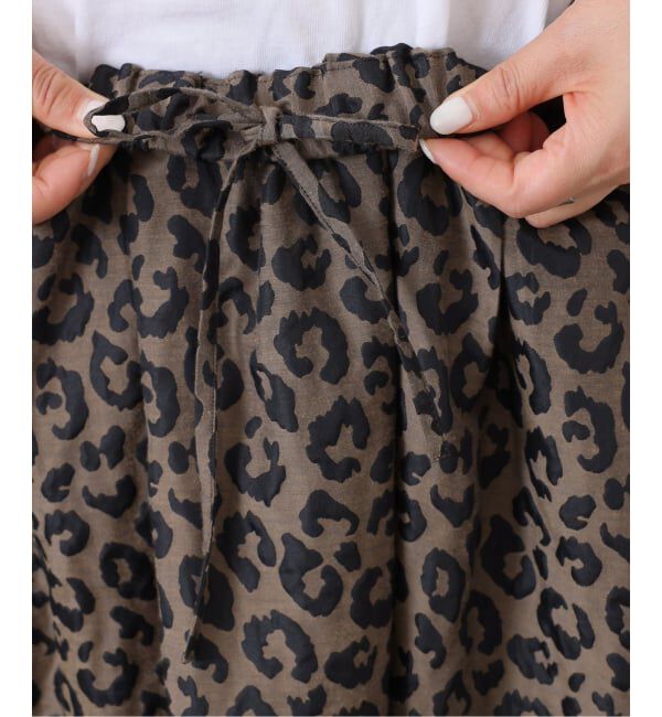 journal standard luxe「《追加予約2》ダブルJQレオパ スカート」|スカート|
